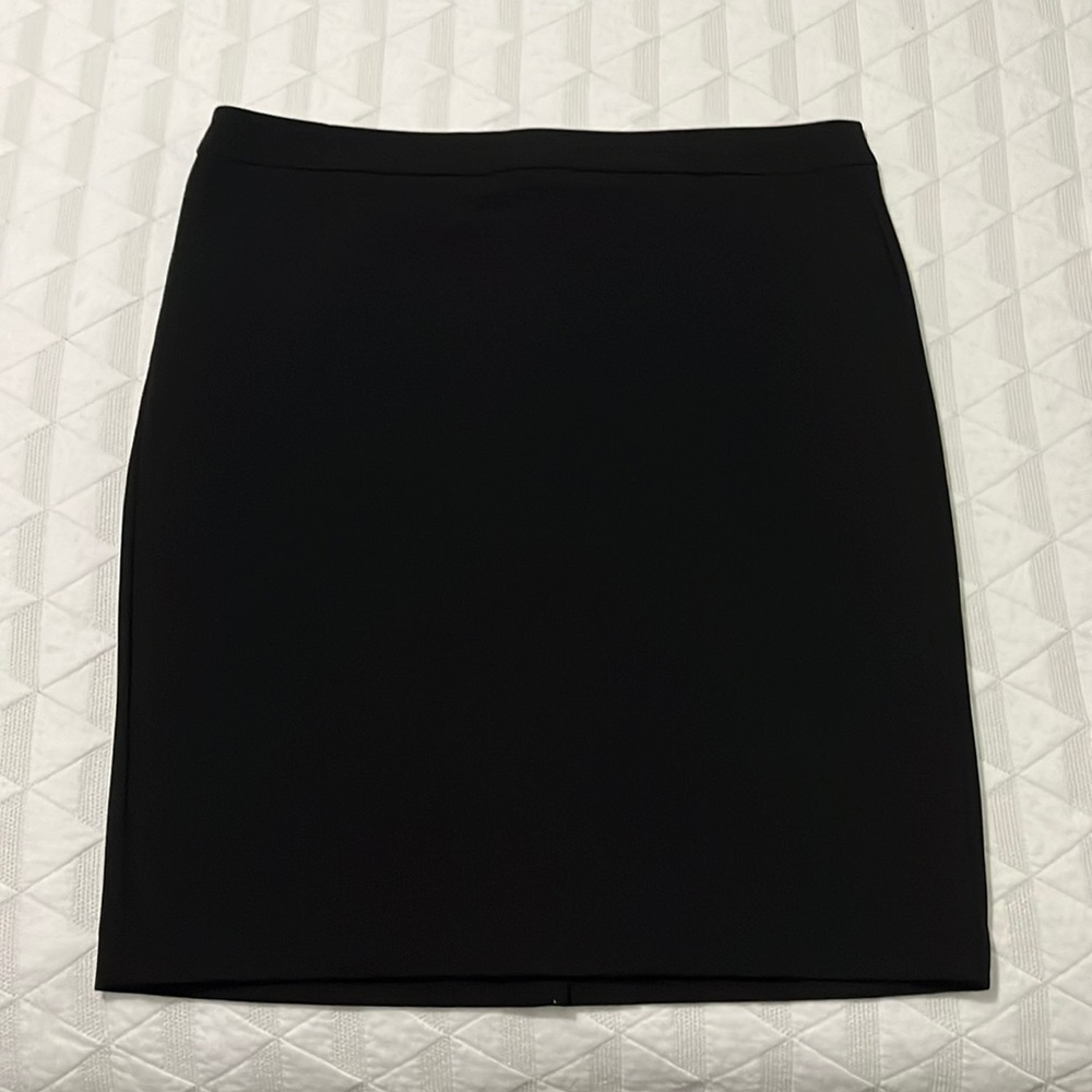 Black pencil skirt